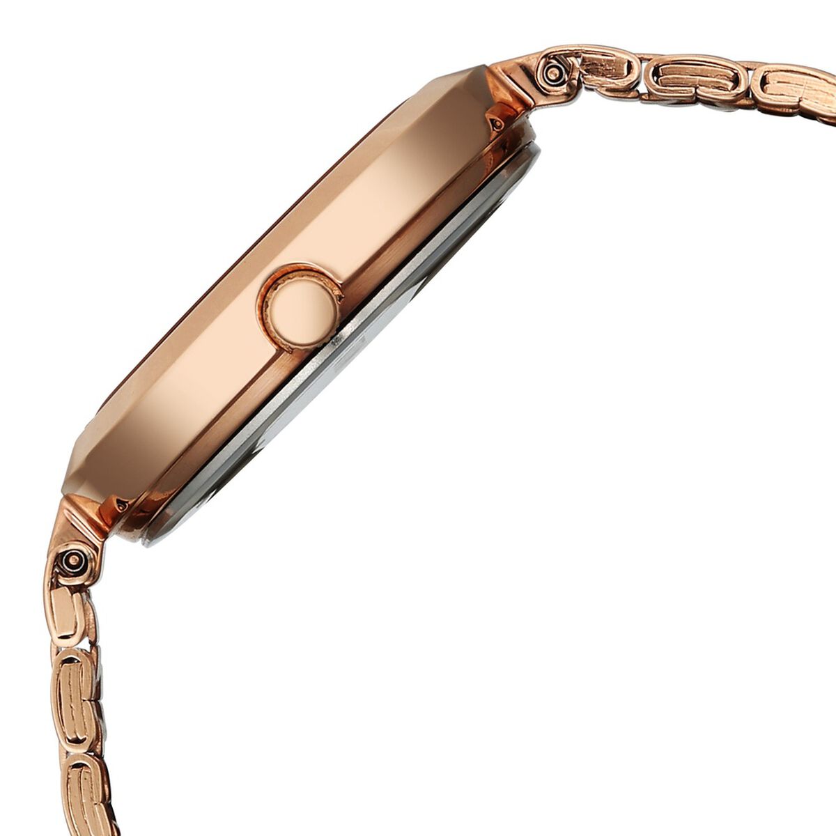 Titan Titan Karishma Quartz Analog Pink Dial Rose Gold Stainless Steel Strap Watch For Women 5