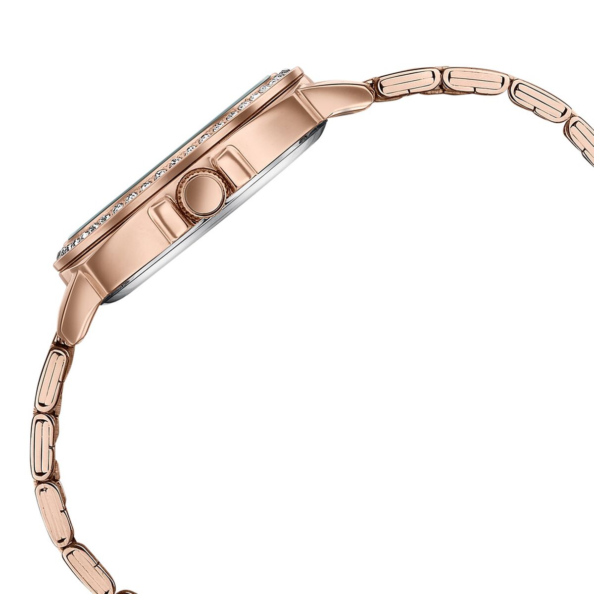 Sonata Festive Quartz Multifunction Rose Gold Dial Rose Gold Metal Strap Watch For Women 5