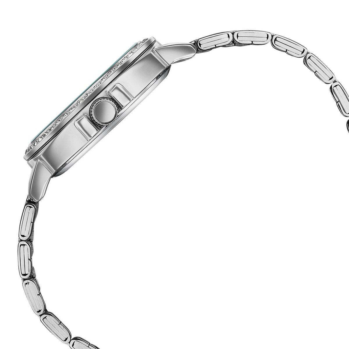 Sonata Festive Quartz Multifunction Silver Dial Silver Metal Strap Watch For Women 5