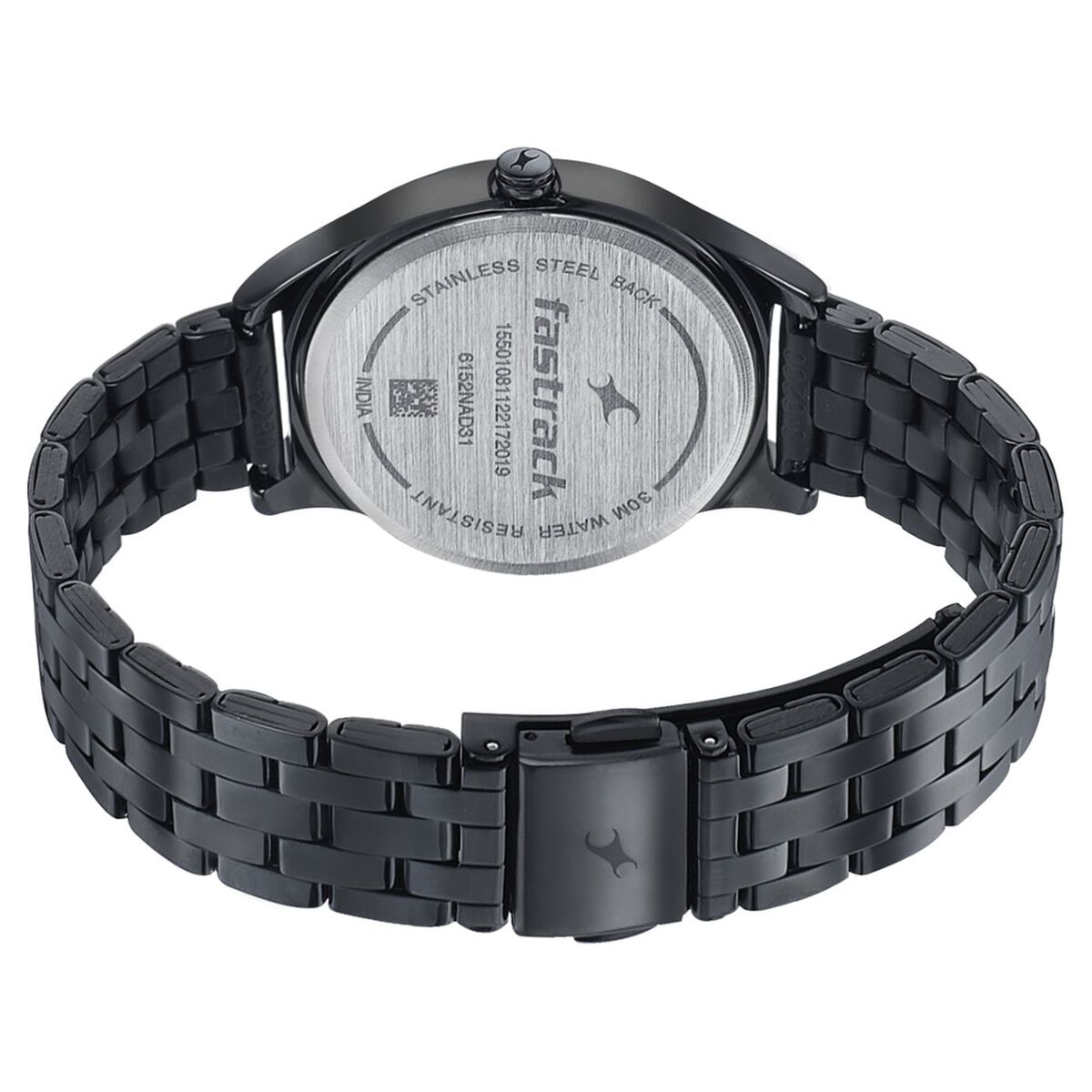 Fastrack Style Up Grey Dial Stainless Steel Strap Watch for Girls 5