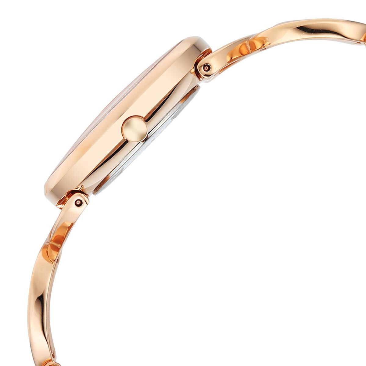 Titan Raga Power Pearls Quartz Analog Mother of Pearl Dial Rose Gold Metal Strap Watch For Women 4