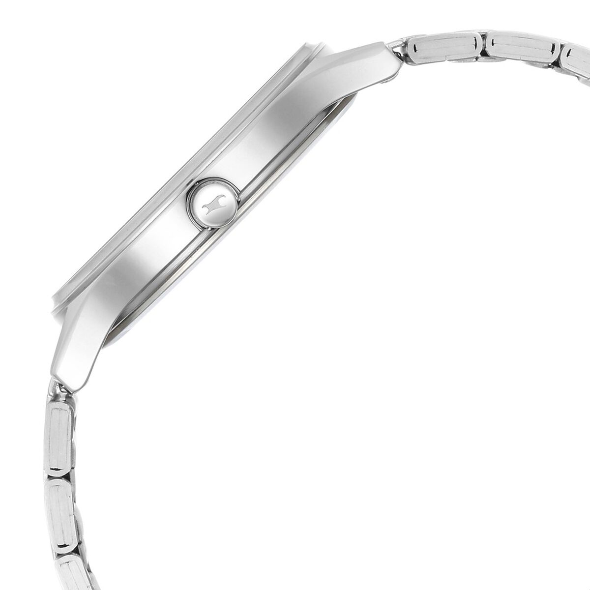 Fastrack Stunners Quartz Analog Silver Dial Metal Strap Watch for Guys 4