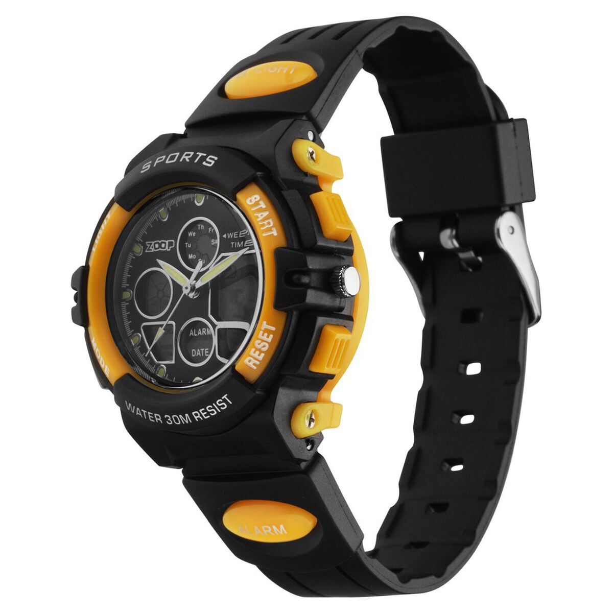 Zoop Analog Digital Watch with Black Dial & Black Strap for Boys Kids, from House of Titan 3