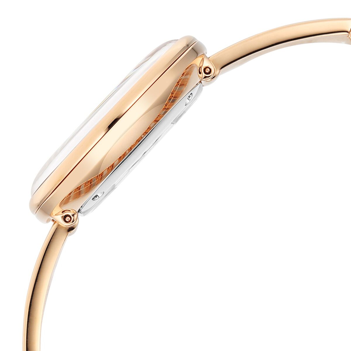 Titan Raga Power Pearls Quartz Analog Mother of Pearl Dial Rose Gold Metal Strap Watch For Women 4