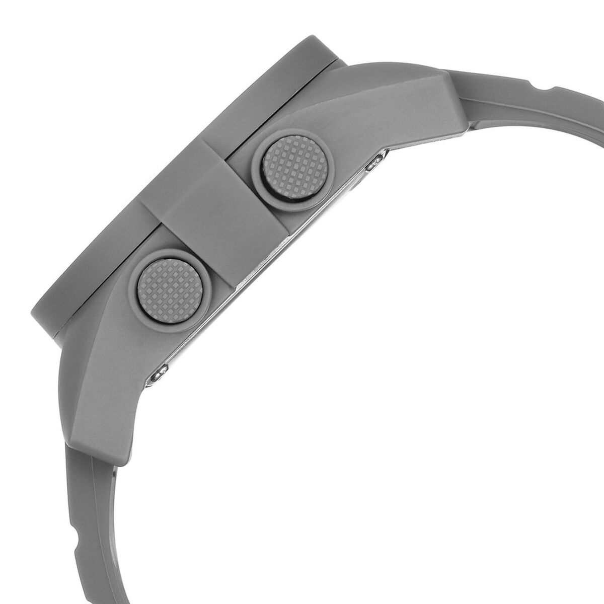 Fastrack StreetStyle Digital Grey Dial Grey Silicone Strap Watch For Guys 4