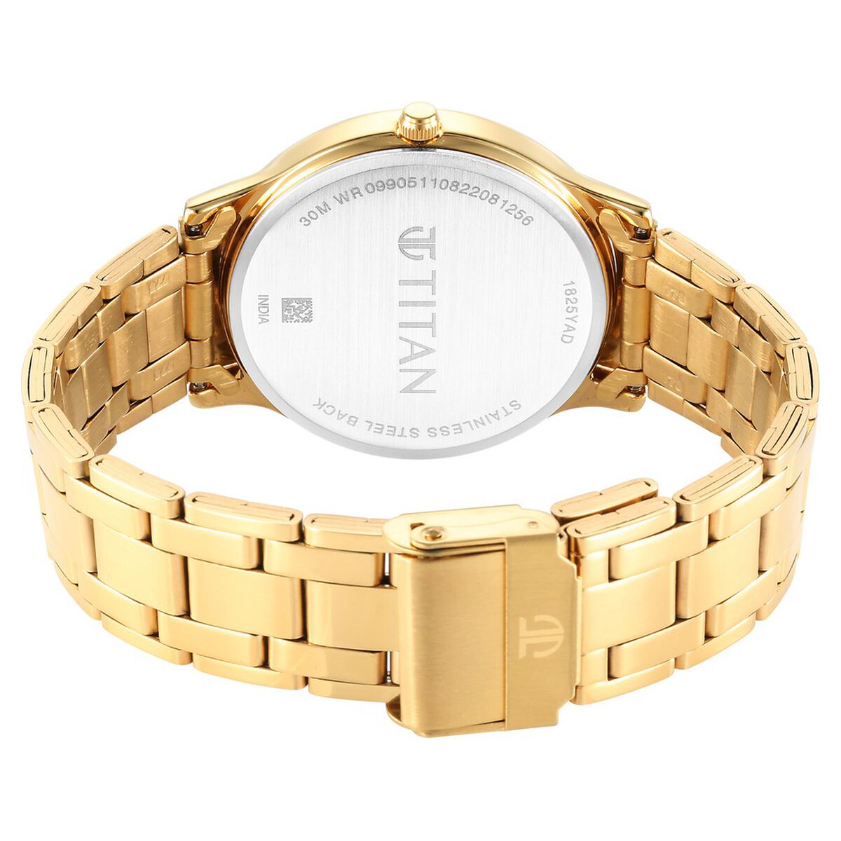 Titan Karishma Radiance White Dial Analog Stainless Steel Strap Watch for Men 5