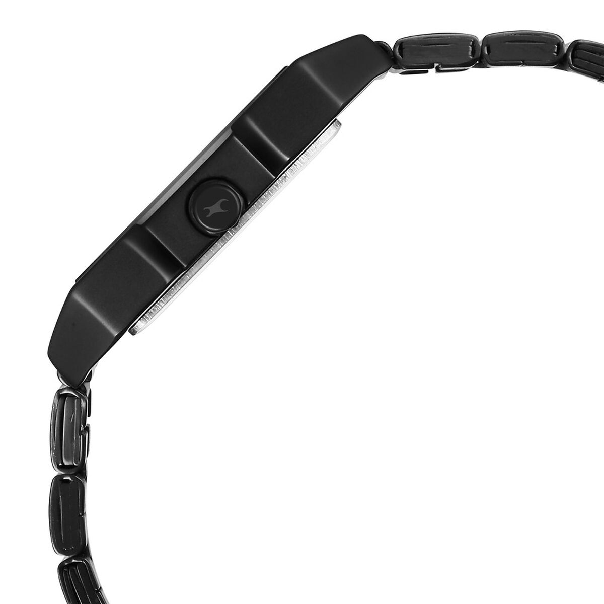 Fastrack Pulse Quartz Analog Black Dial With Black Stainless steel Strap Watch for Guys 4