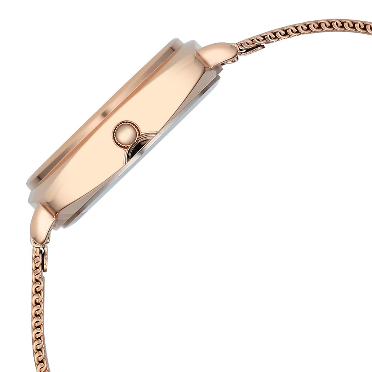 Fastrack Stunners X Quartz Analog Rose Gold Dial Stainless Steel Strap Watch For Girls 4