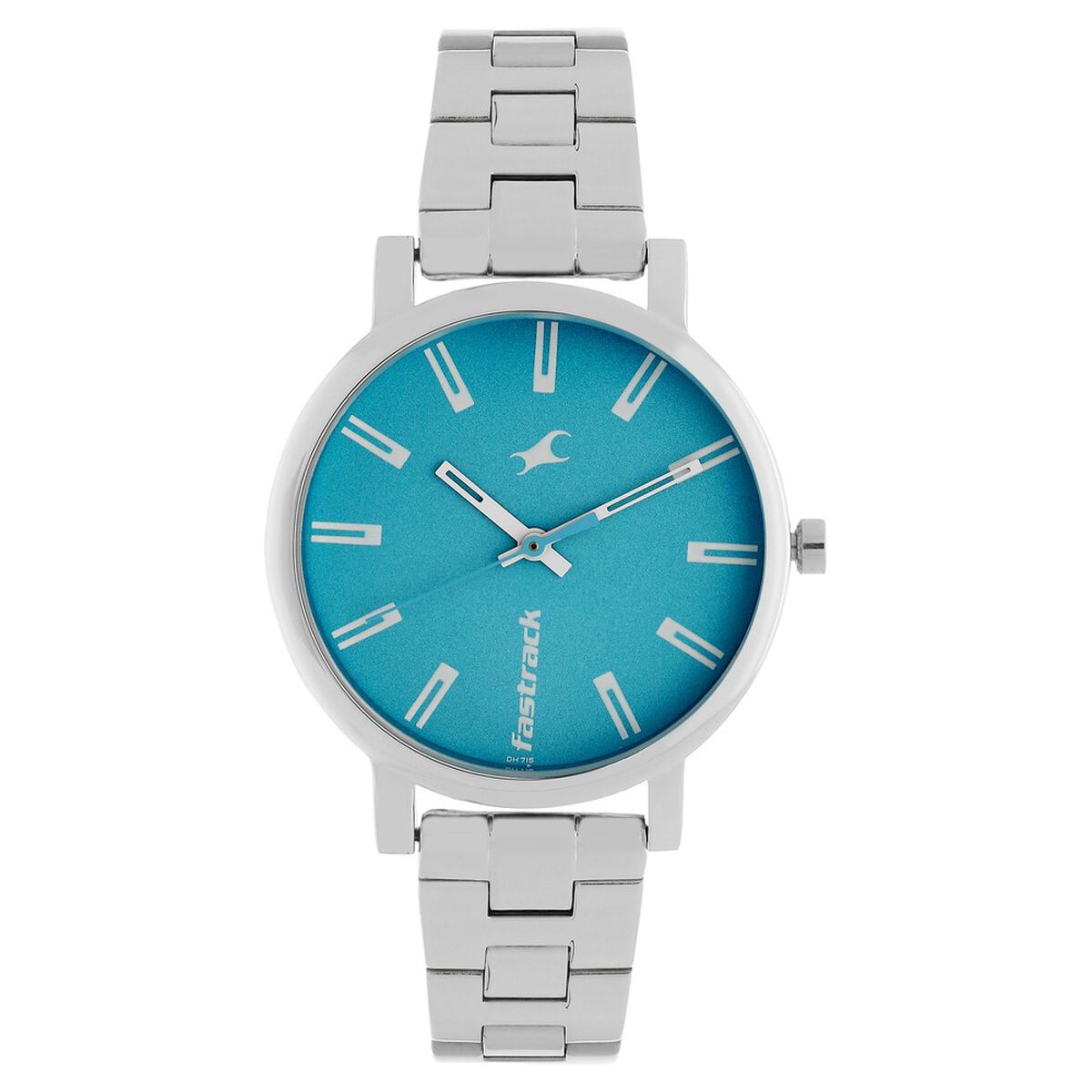 Fastrack Fundamentals Quartz Analog Blue Dial Stainless Steel Strap Watch for Girls 1