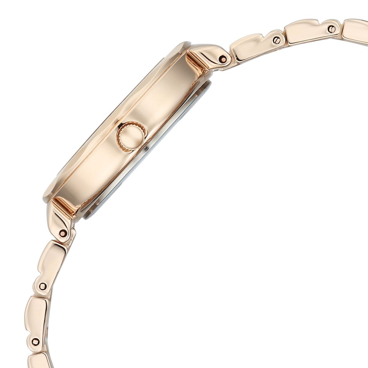 Titan Raga Spotlight Quartz Analog Mother of Pearl Dial Rose Gold Metal Strap Watch For Women 5