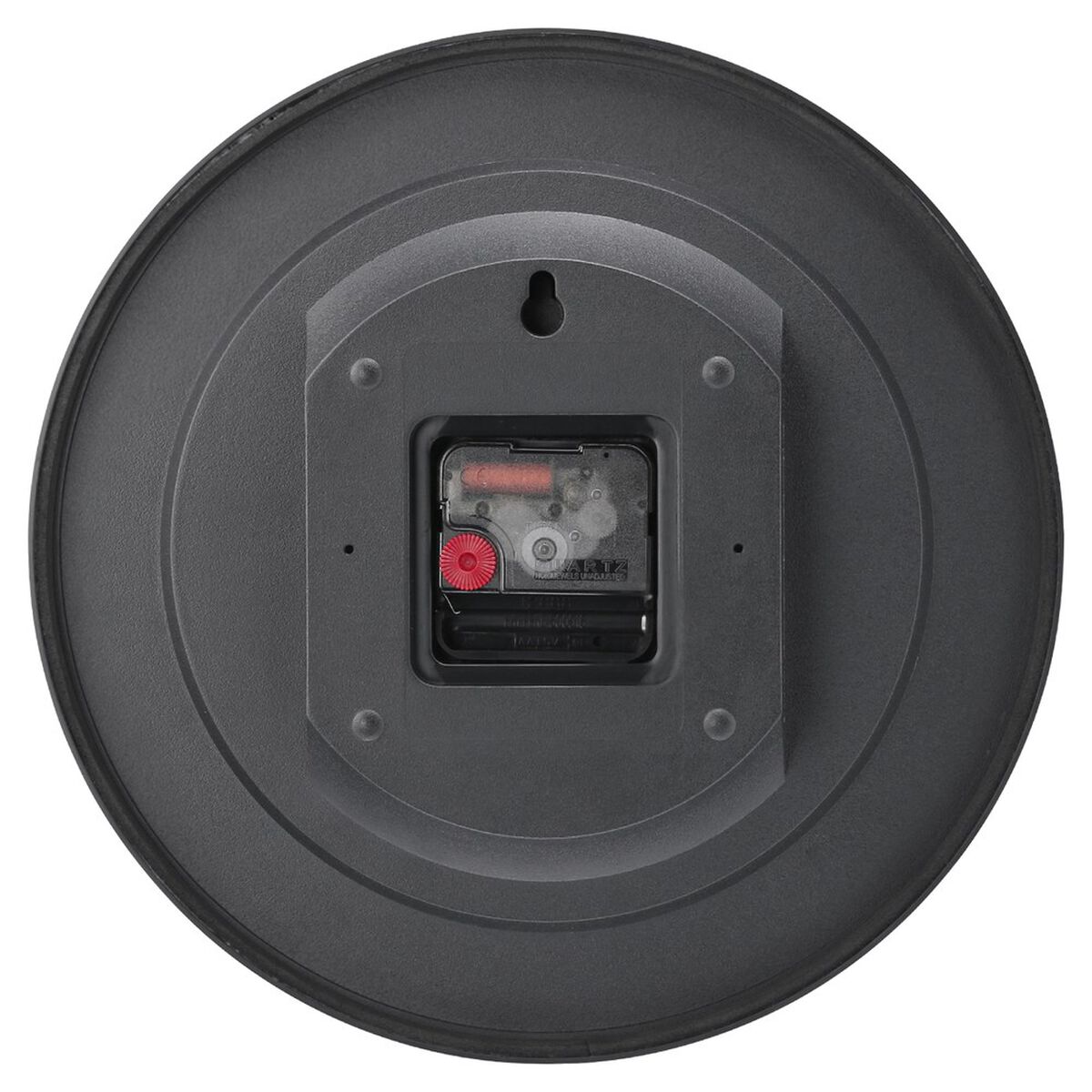 Titan Contemporary Black Wall Clock with Domed Glass - 27 cm x 27 cm (Small) 5