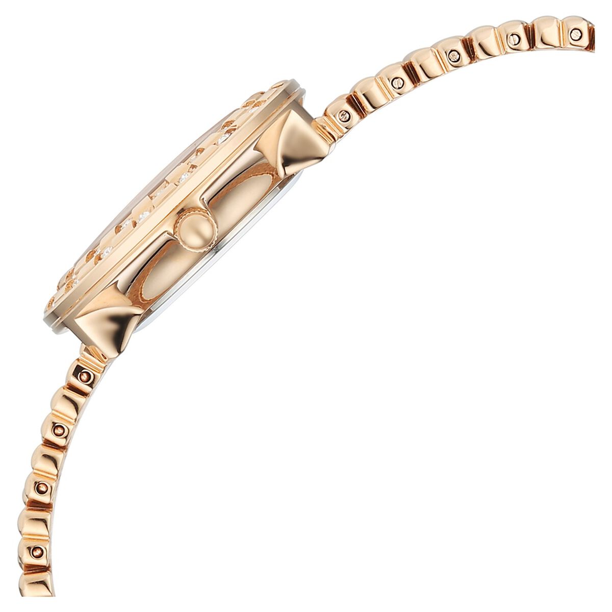 Titan Raga Showstopper Quartz Analog Rose Gold Dial Metal Strap Watch For Women 4