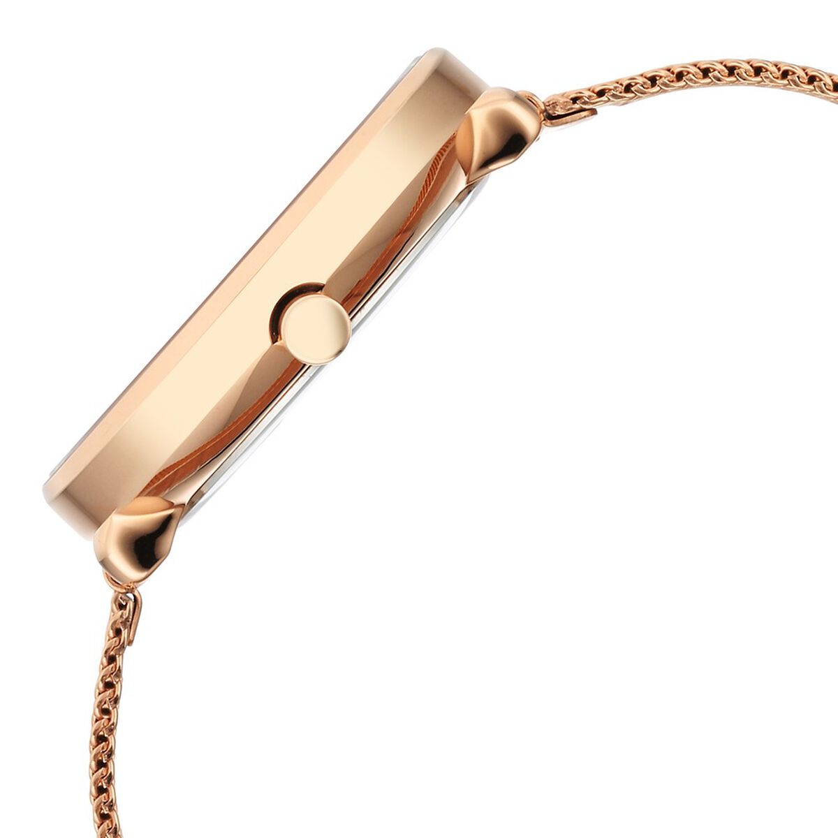 Titan Neo Analog with Day and Date Mother Of Pearl Dial Rose Gold Color Stainless Steel Strap Watch For Women 4