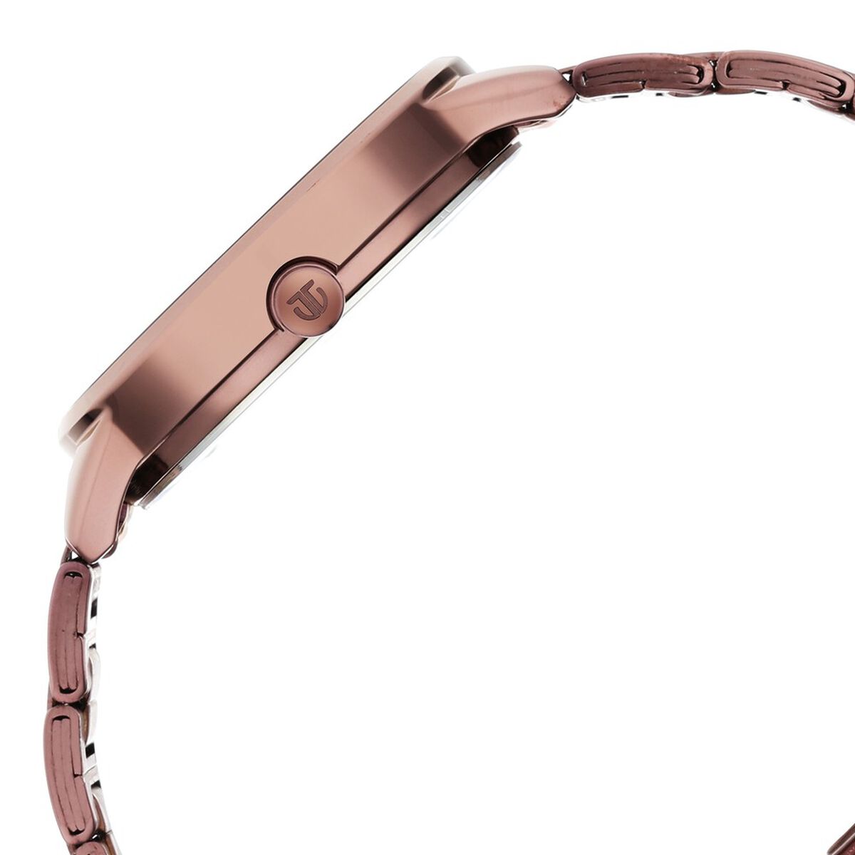 Titan Purple Glam It Up Quartz Analog Brown Dial Brown Stainless Steel Strap Watch For Women 4