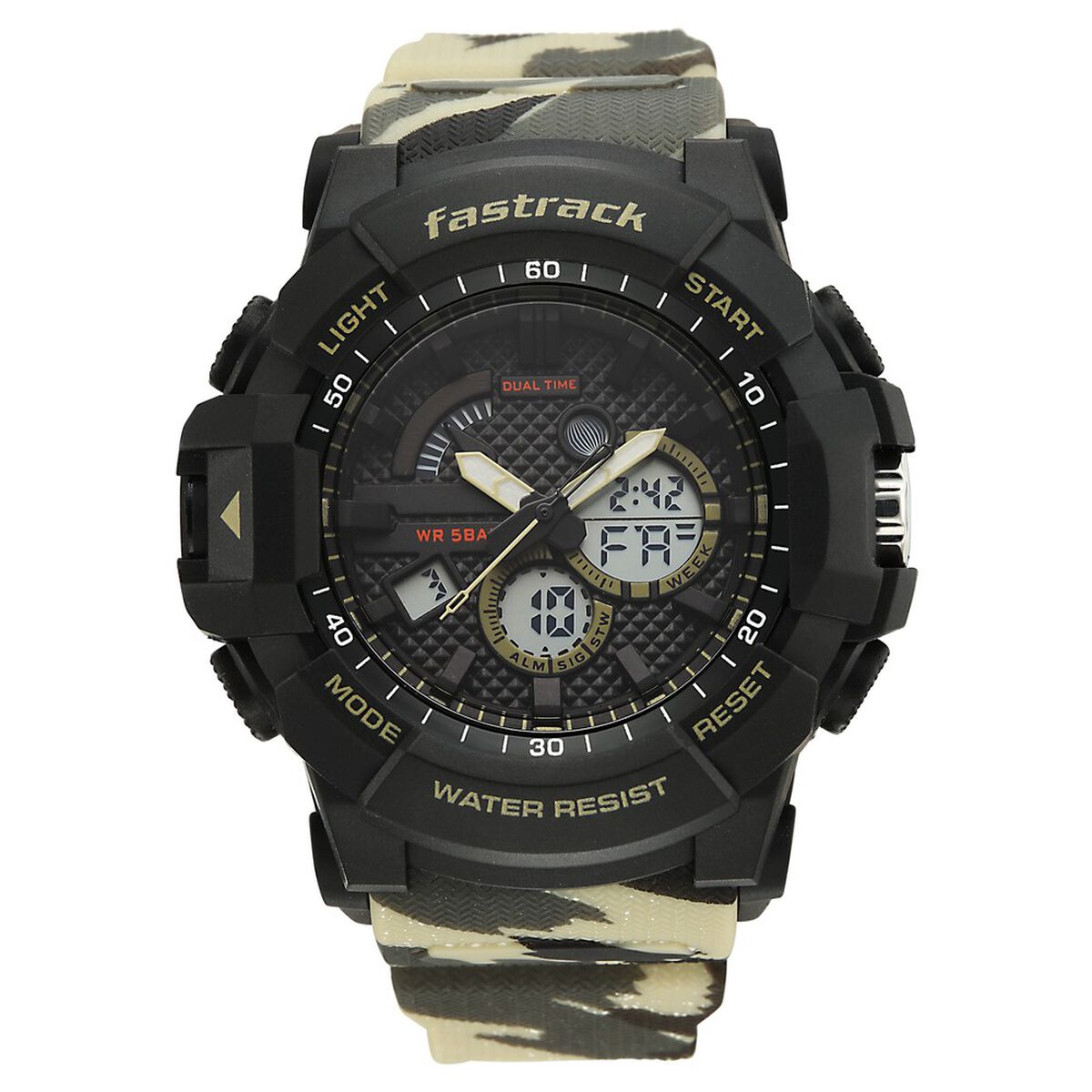 Fastrack Streetstyle Ana Digi watch with Camoflage look for Guys 2