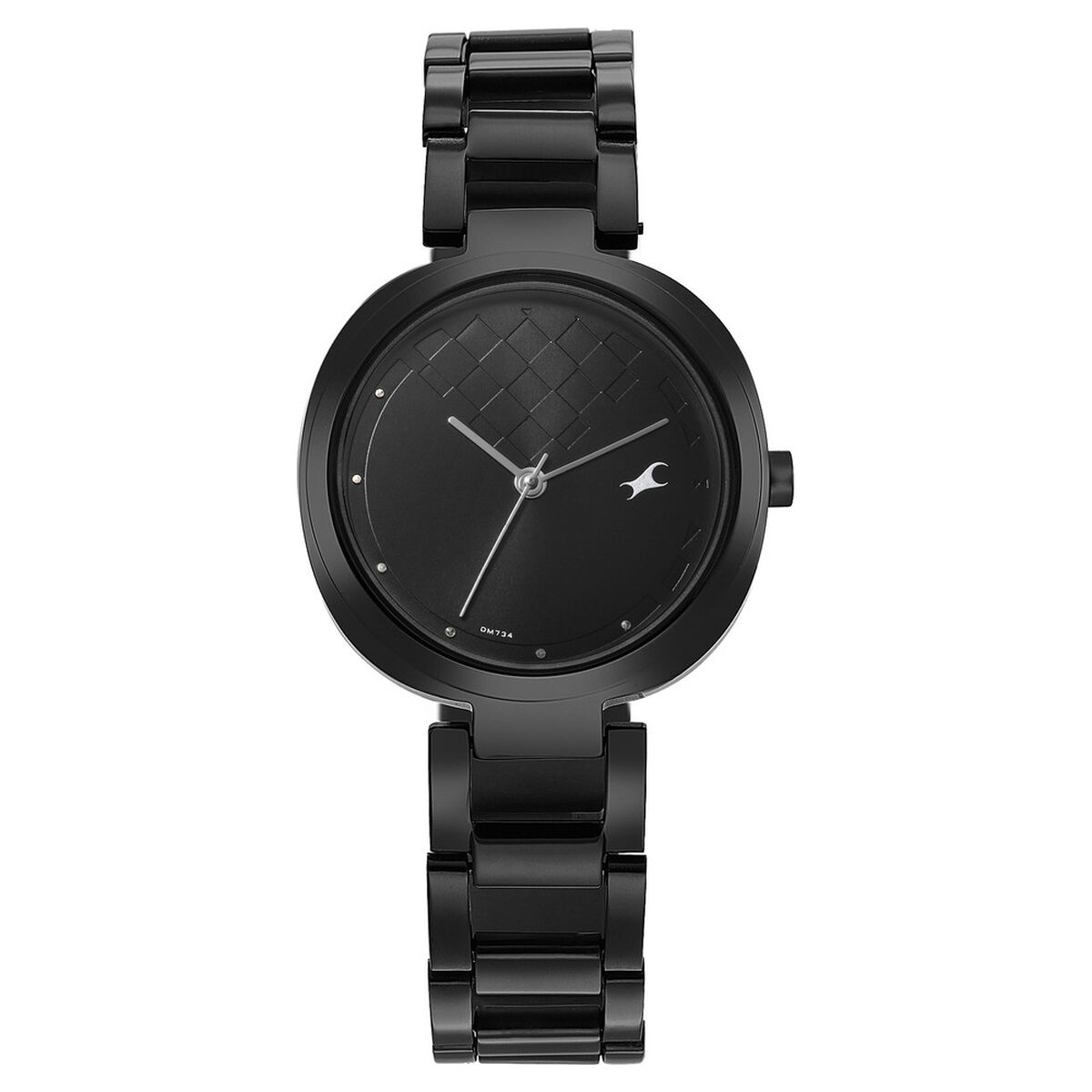 Fastrack Stunners Quartz Analog Black Dial Stainless Steel Strap Watch for Girls 3