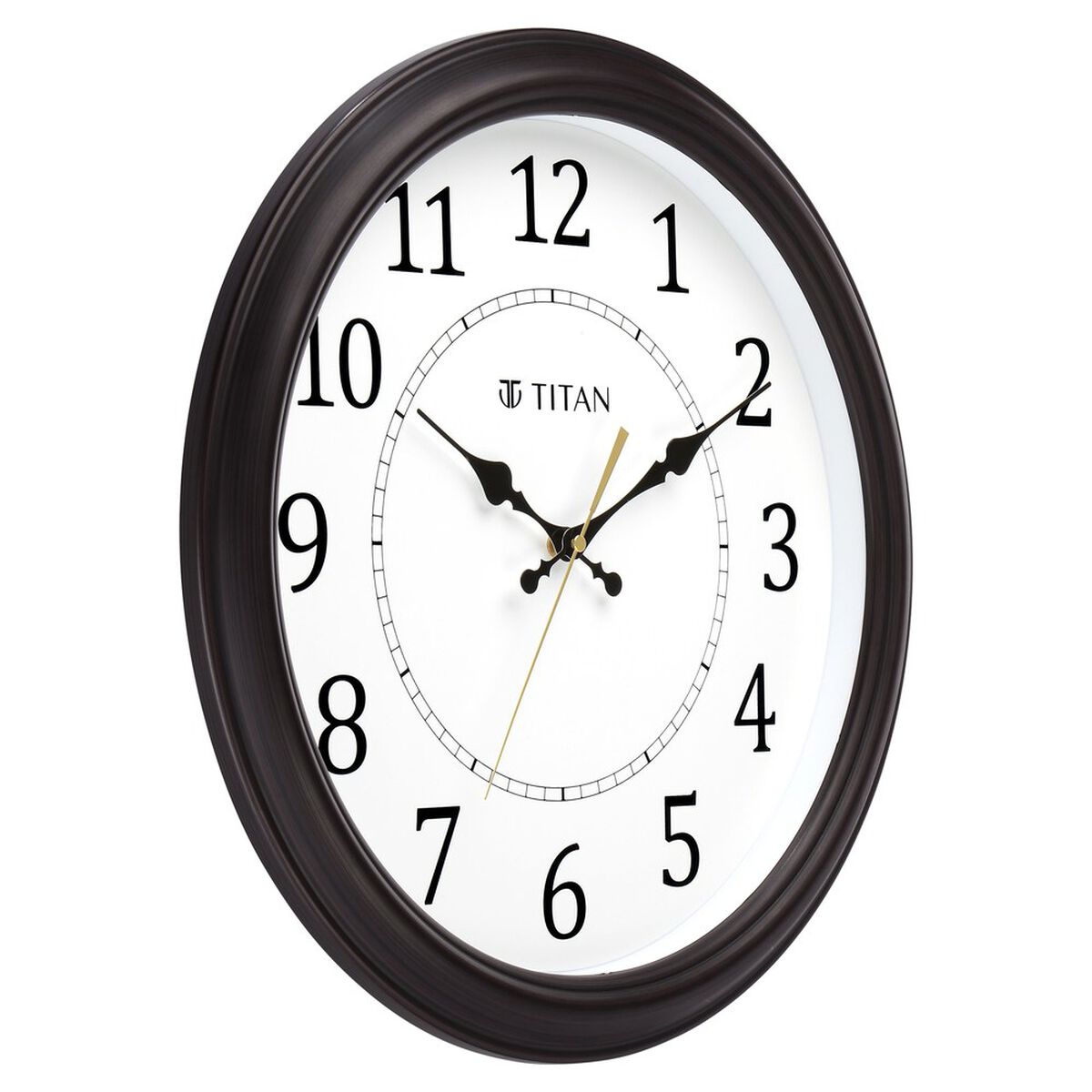 Classic White Wall Clock with Silent Sweep Technology - 42.0 cm x 42.0 cm (Large) 3