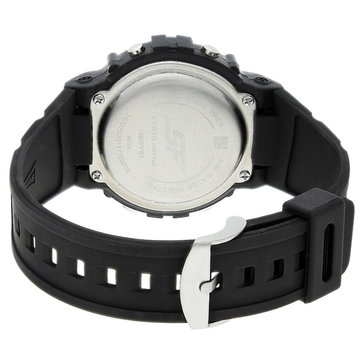 SF Digital Dial Plastic Strap Watch for Men 4