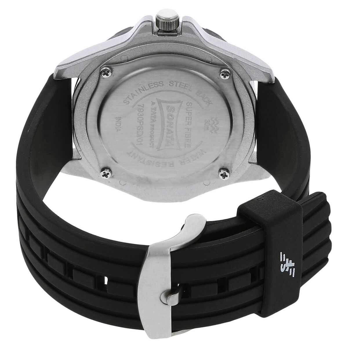 SF Quartz Analog White Dial Watch for Men 4