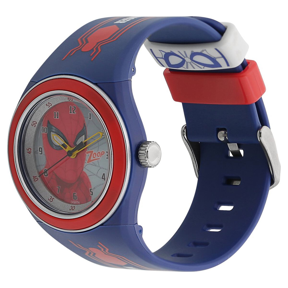 Zoop Marvel Spiderman Analog Watch with Grey Dial & Blue Strap for Boys Kids, from House of Titan 2