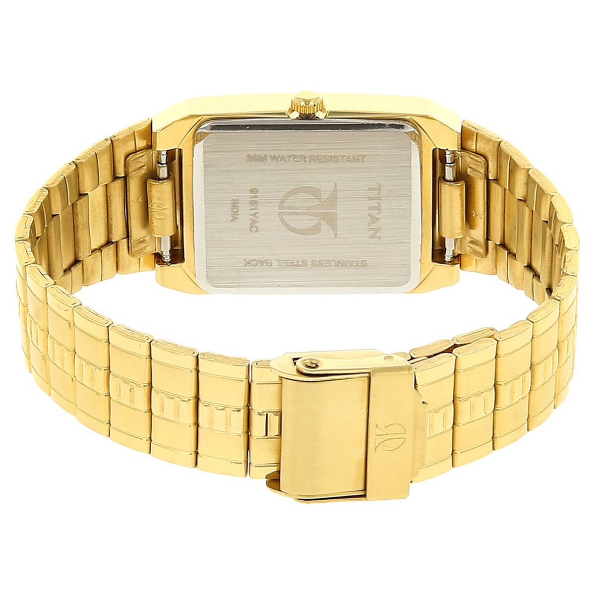 Titan Analog with Date White Dial Metal Strap watch for Men 4