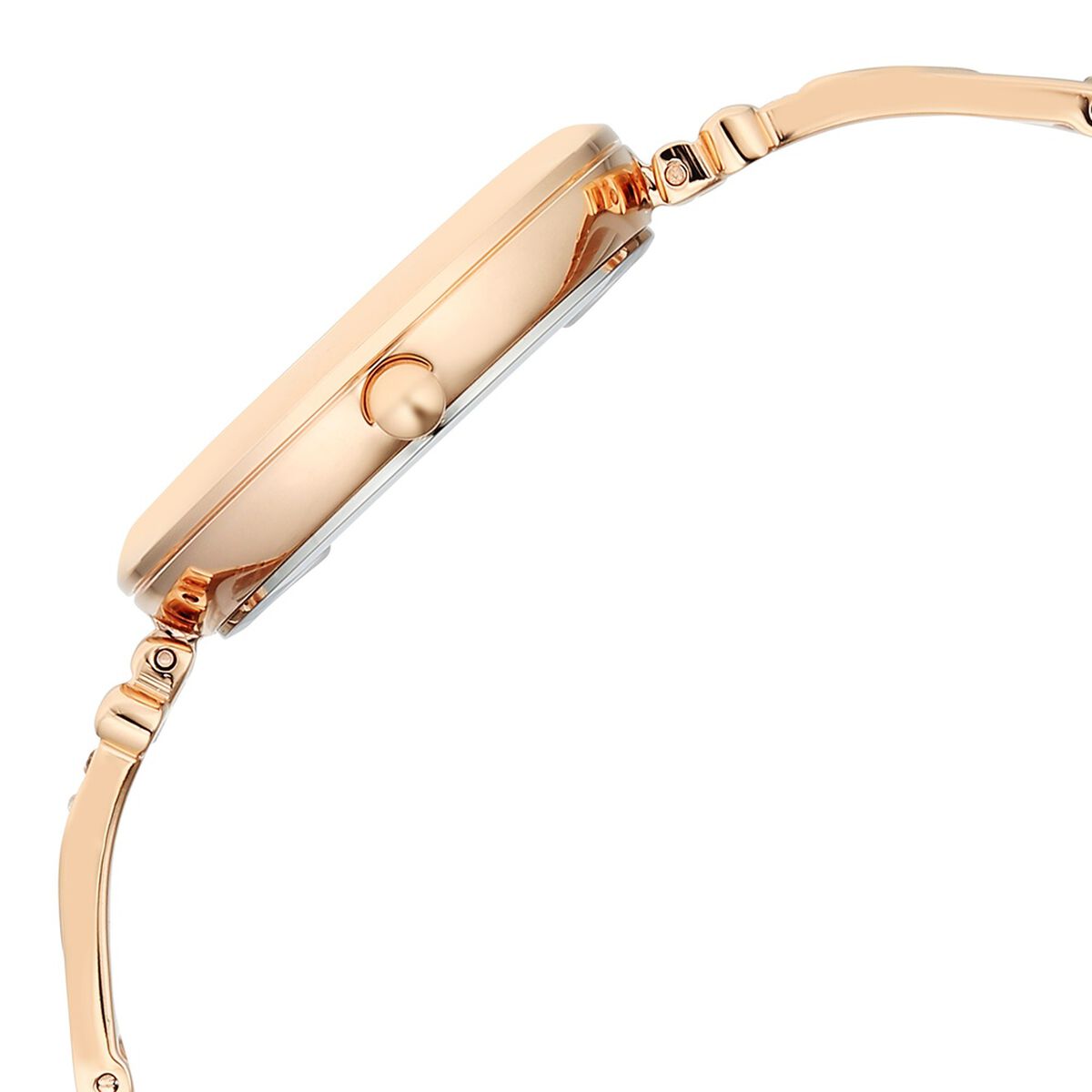 Titan Raga Glimmers Quartz Analog Mother of Pearl Dial Rose Gold Metal Strap Watch For Women 5