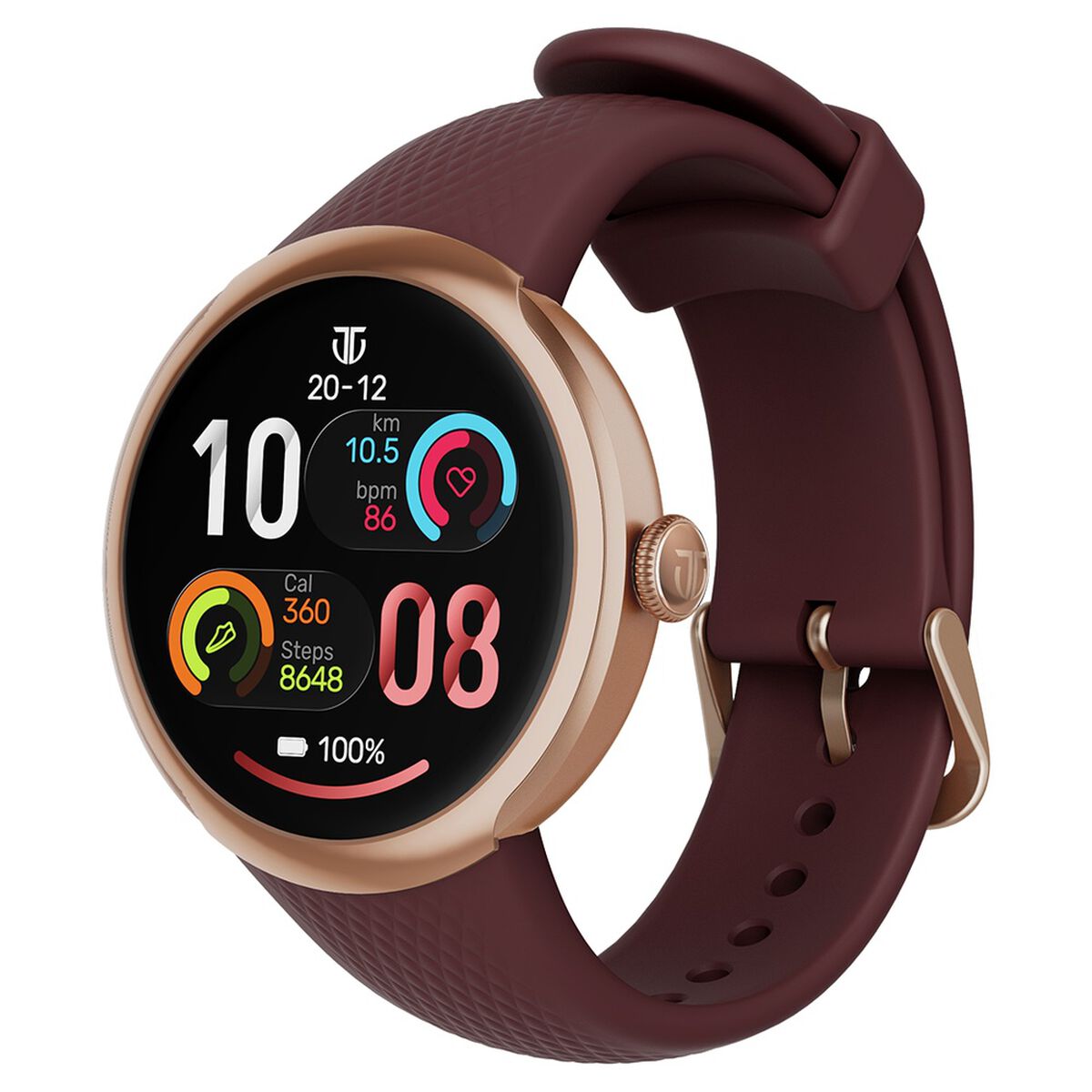 Titan Celestor Verv Women Smartwatch with 1.19" AMOLED Display, GPS, Training Load and Readiness, Temperature Monitoring 1