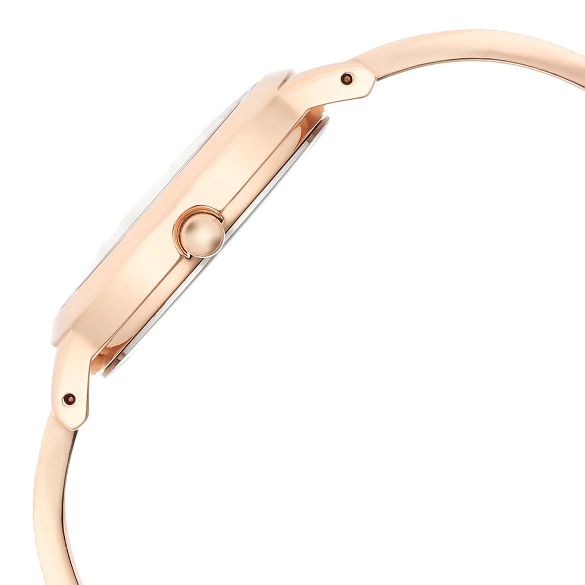 Titan Raga Memoirs Quartz Analog White Dial With Rose Gold Color Metal Strap Watch For Women 4
