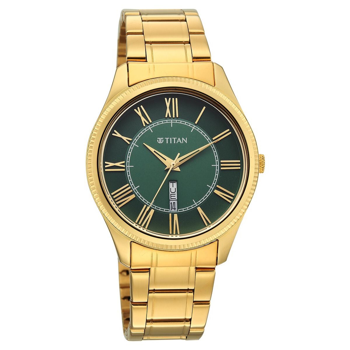 Titan Regalia Allure Classic Day-Date Men's Dress Watch 2