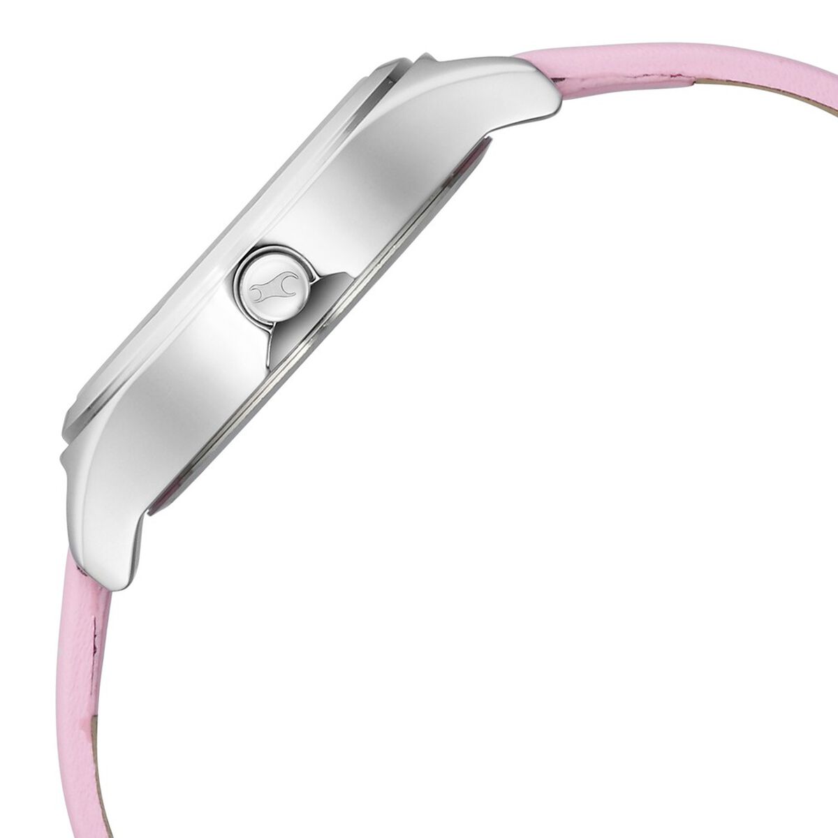 Fastrack Stunners Silver Dial Leather Strap Watch for Girls 4