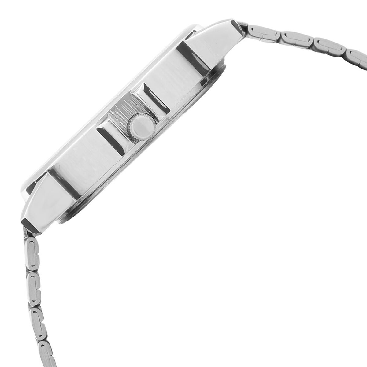 Sonata Quartz Analog with Day and Date White Dial Stainless Steel Strap Watch for Men 3