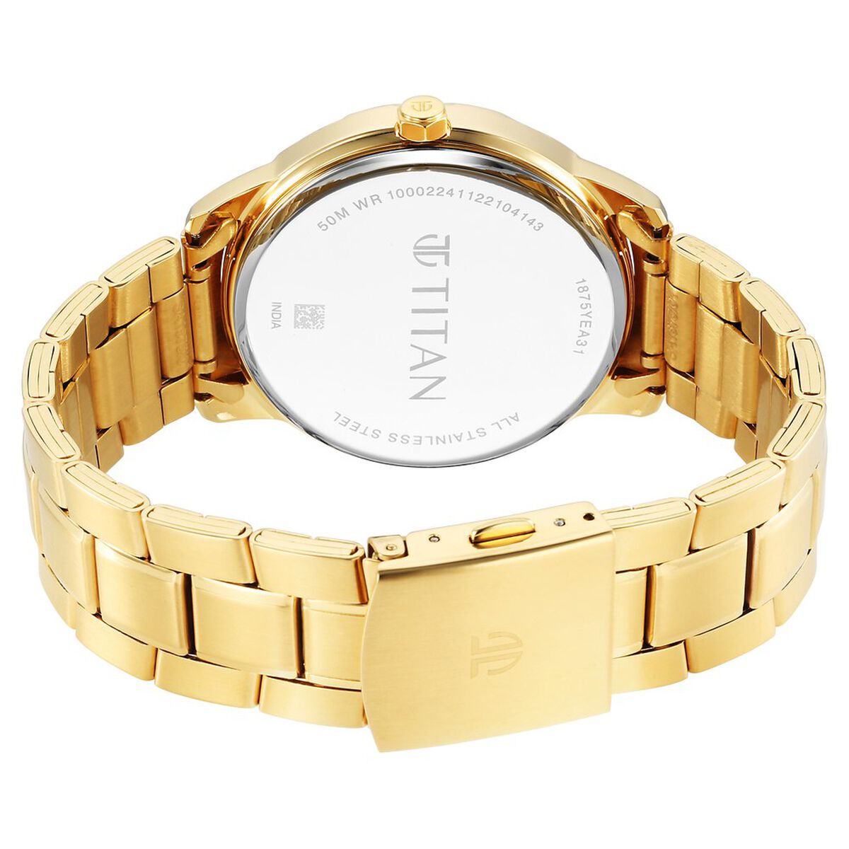 Titan Regalia Opulent Analog with Day and Date Black Dial Watch for Men 5