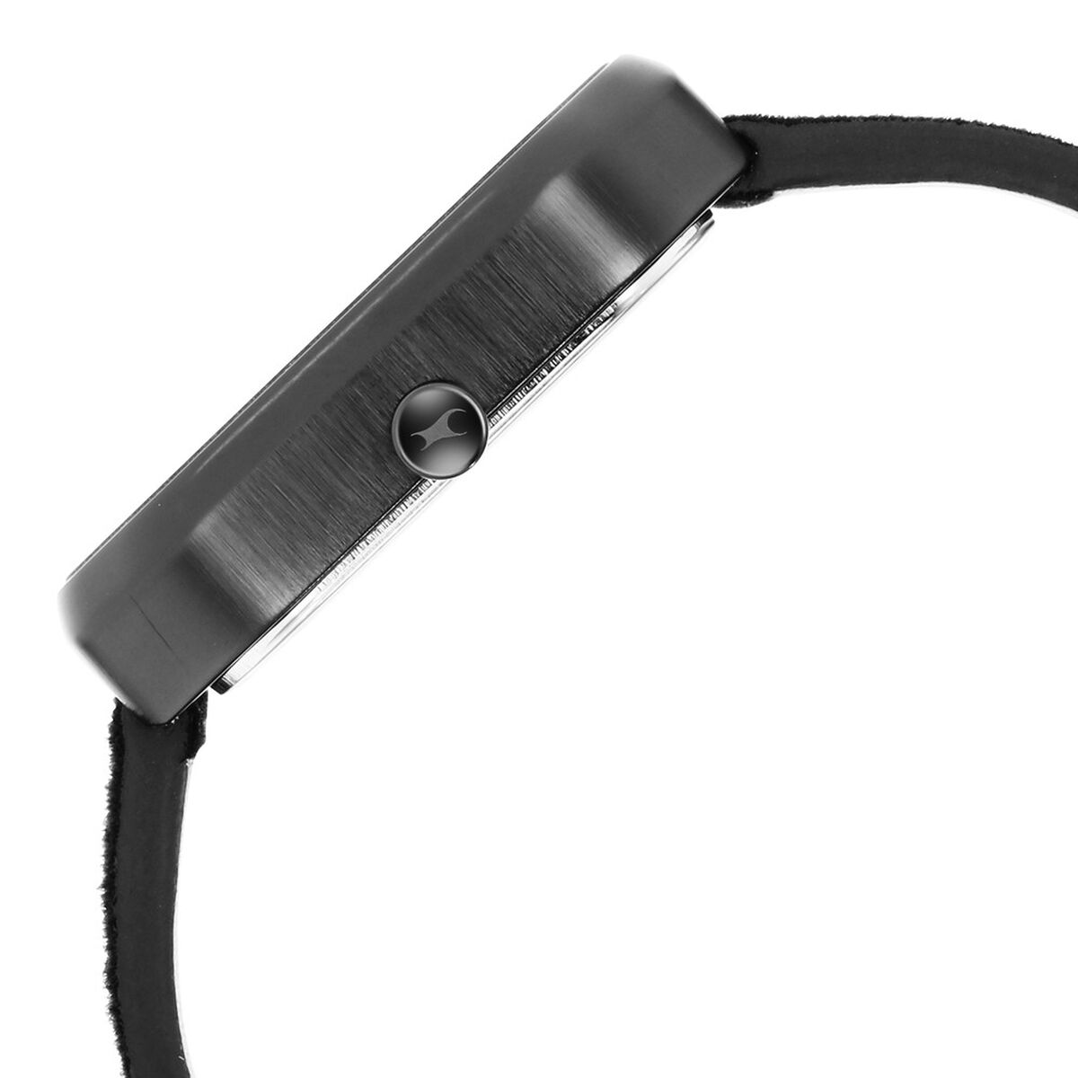Fastrack After Dark Black Dial Black Leather Strap Watch for Guys 5