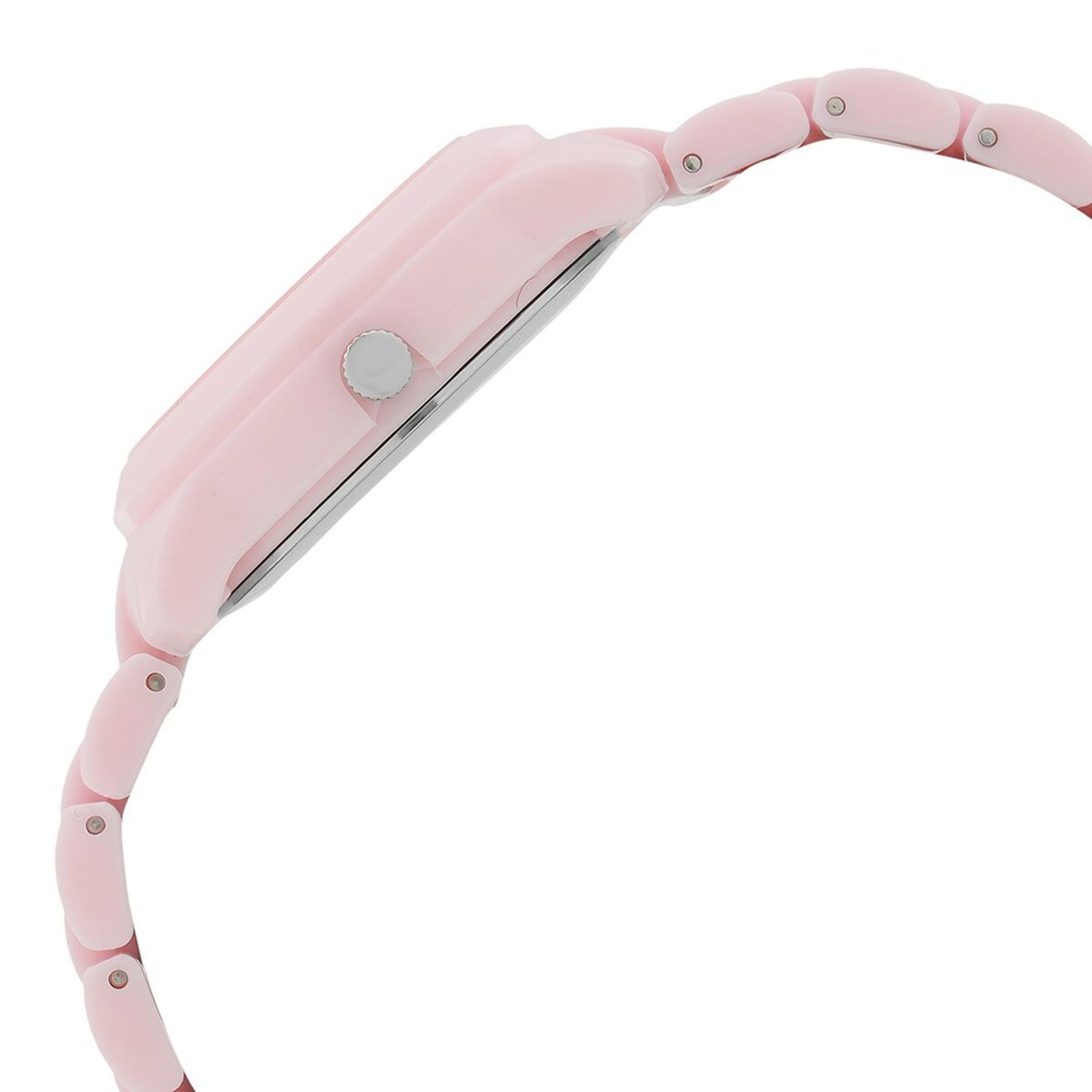 Fastrack Trendies Quartz Analog Pink Dial Plastic Strap Watch for Girls 3
