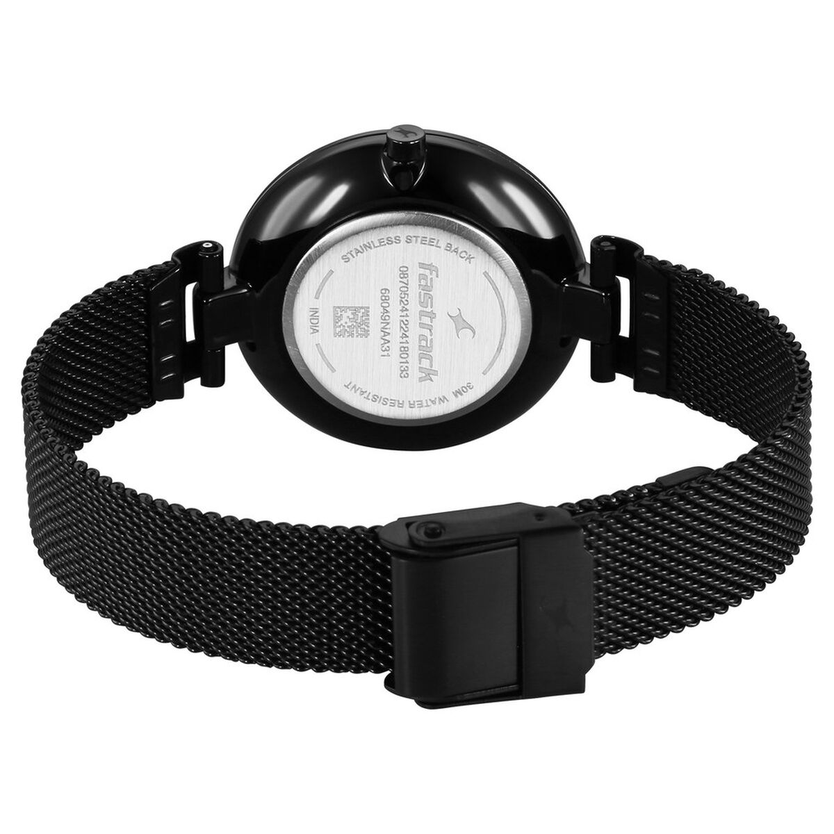 Fastrack Stunners X Quartz Analog Green Mother Of Pearl Dial Stainless Steel Strap Watch For Girls 5